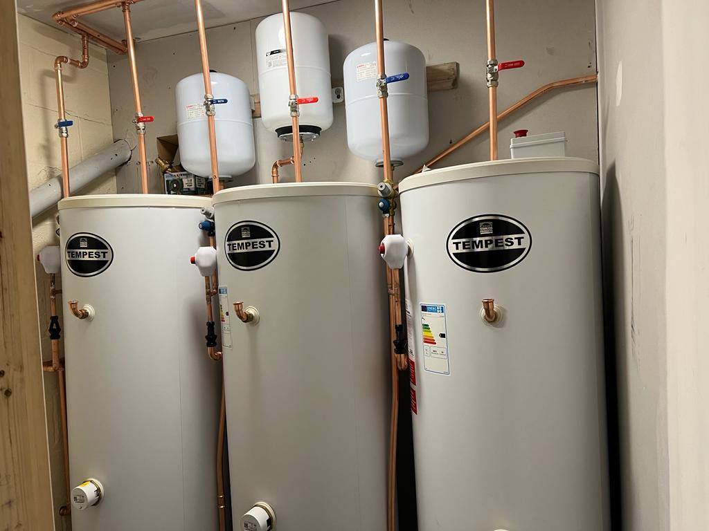 New Boilers Set Up